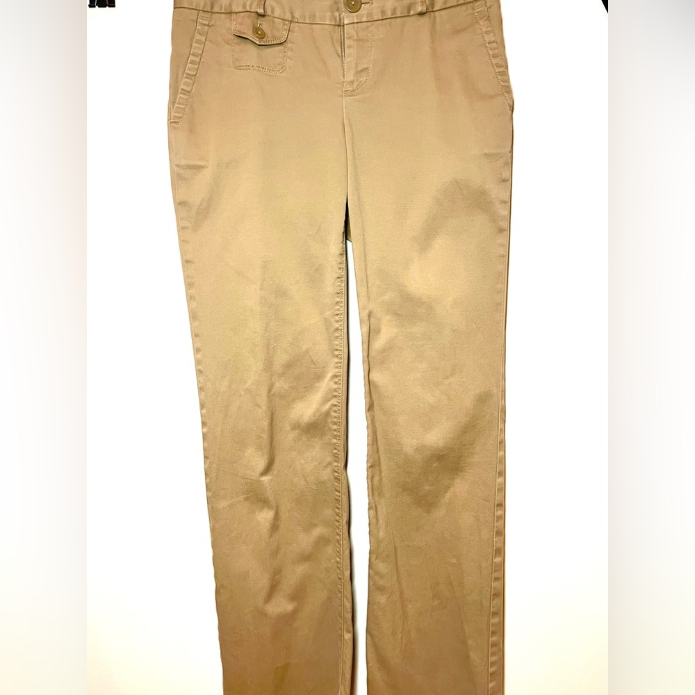 Banana Republic straight leg Ryan stretch fit. Khaki. LIKE NEW!